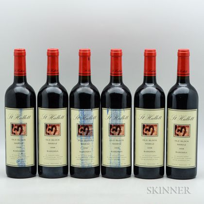 St. Hallett Old Block Shiraz 1998, 6 bottles (oc) 