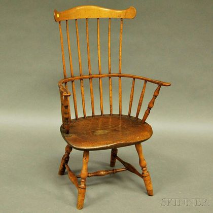 Windsor Fan-back Armchair. Estimate $300-500