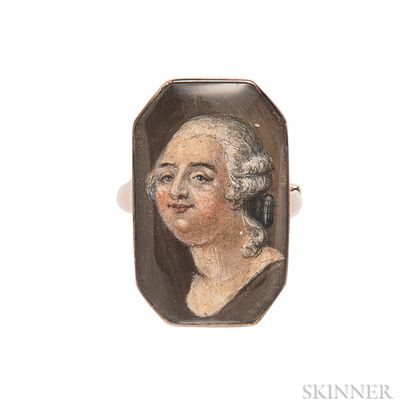 Louis XVI Portrait Ring