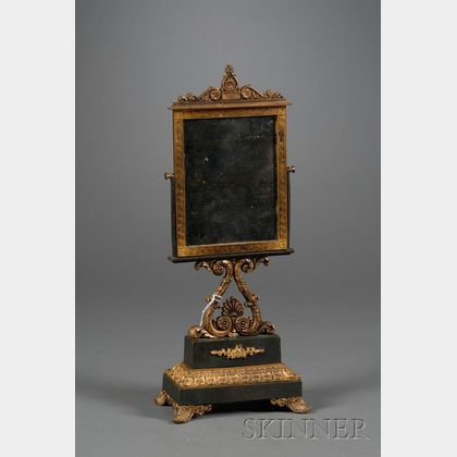 Small French Empire Dressing Mirror