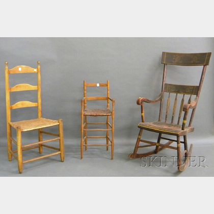 Three Assorted 19th Century Chairs