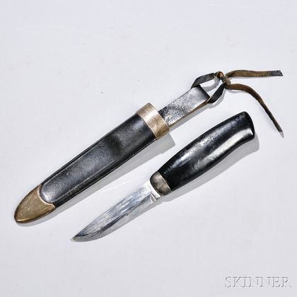 Leather-cased Ship Knife
