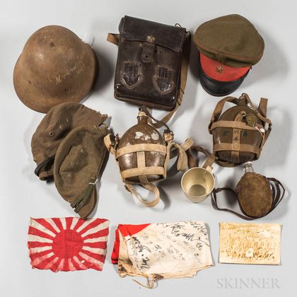 Group of WWII Japanese Items