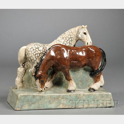 Stella R. Crofts Horse Sculpture
