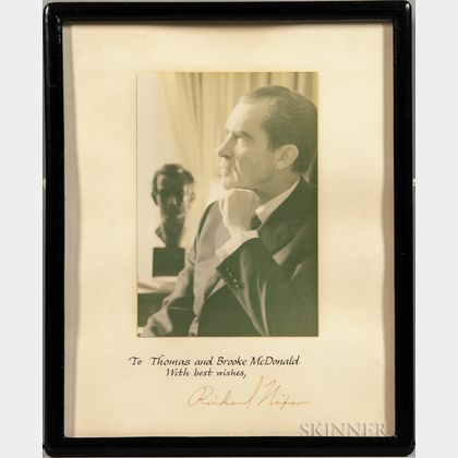 Nixon, Richard (1913-1994) Signed Photograph.