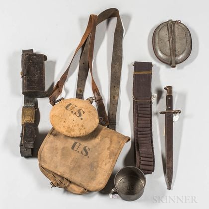 Group of Spanish American War-related Items
