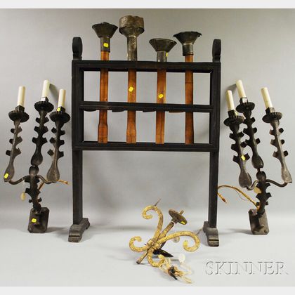 Group of Assorted Decorative Lighting