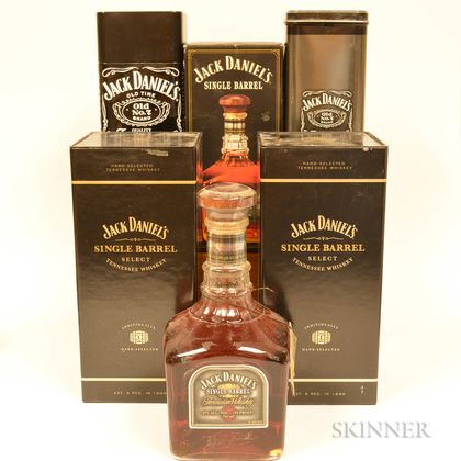 Mixed Jack Daniels, 6 750ml bottles 