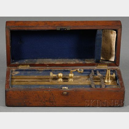 Brass Depth Measuring Tool by Edwin Langford