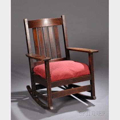 L. & J. G. Stickley Rocking Chair