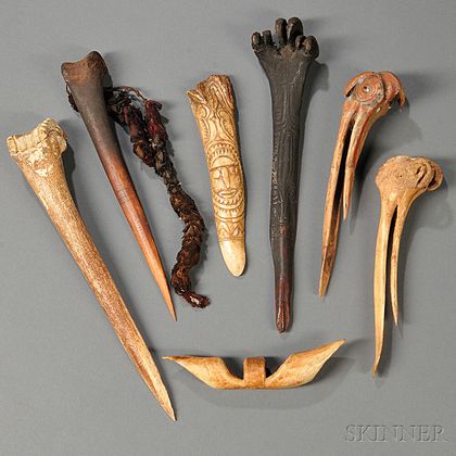 Seven New Guinea Bone Items