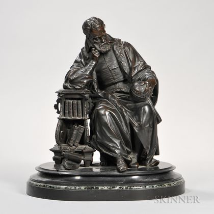 Bronze Figure of Galileo
