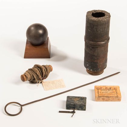 Civil War-era Artillery Rounds and Related Items
