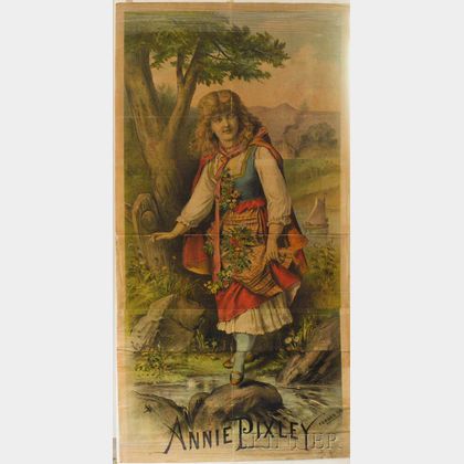 Annie Pixley Theatrical Poster