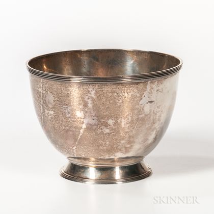 George III Sterling Silver Footed Bowl