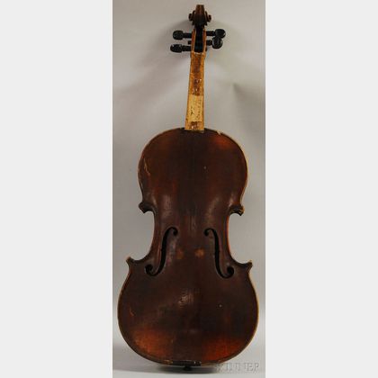 French Violin, Nicolas Workshop