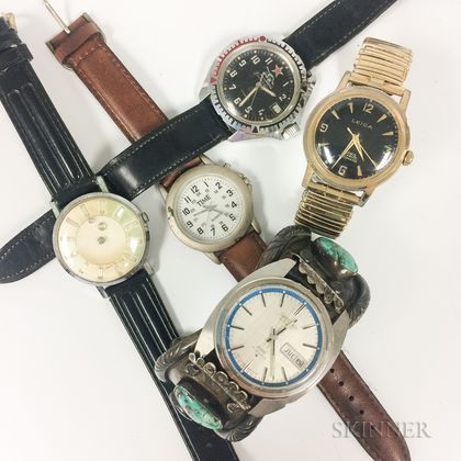 Five Wristwatches