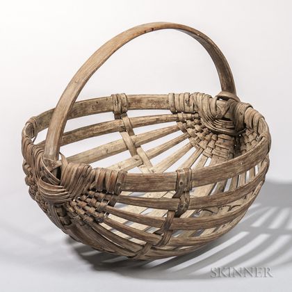 Ash Splint Potato Basket