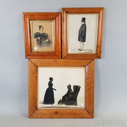 Three Framed Portraits