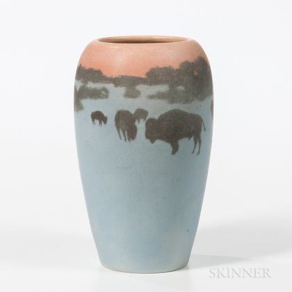 Rookwood Pottery Scenic Vase