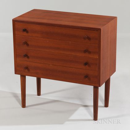 Small Teak Chest of Drawers