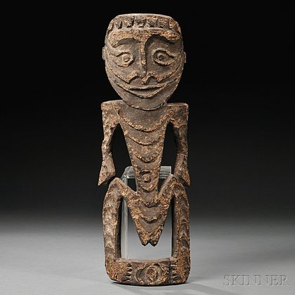 New Guinea Carved Wood Figure