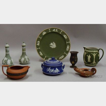 Eight Wedgwood Table Items