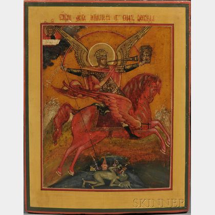 Russian Icon St. Michael the Archangel