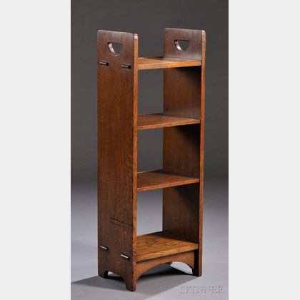 Gustav Stickley D-handle Open Bookstand