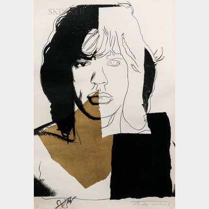 Andy Warhol (American, 1928-1987) Mick Jagger