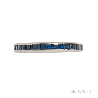 Platinum and Sapphire Eternity Band, Tiffany & Co.