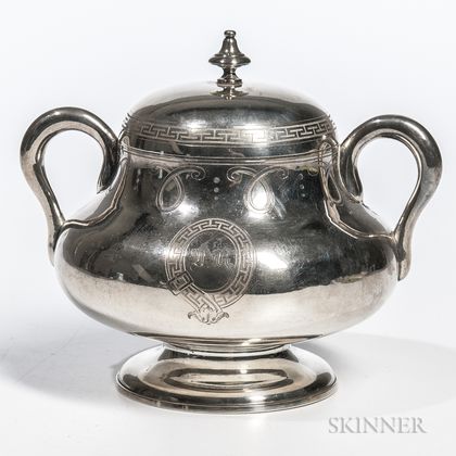French .950 Silver Covered Sugar