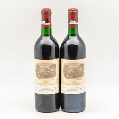 Chateau Lafite Rothschild 1989, 2 bottles 