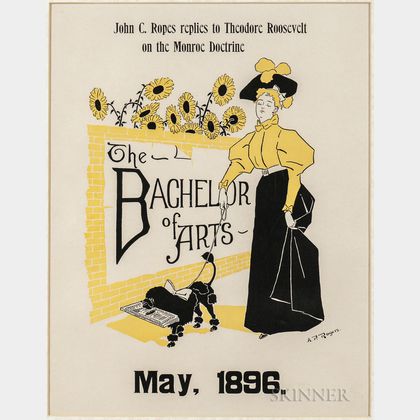 Rogers, A.P. (fl. circa 1890) The Bachelor of Arts, May [1896] Poster.