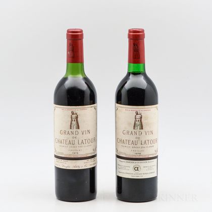 Chateau Latour 1976, 2 bottles 