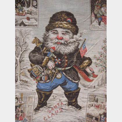 Santa Claus Banner by Oriental Print Works