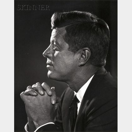 Yousuf Karsh (Canadian, 1908-2002) John F. Kennedy