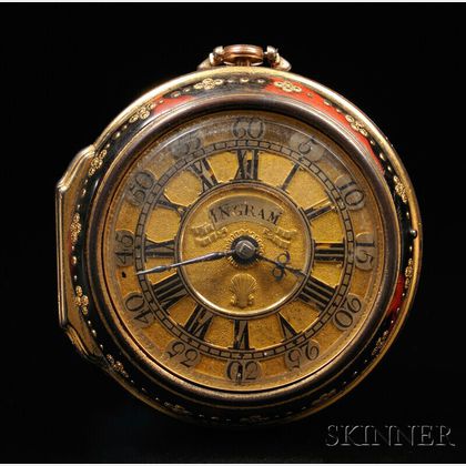 Benjamin Ingram Gold Pair Cased Watch