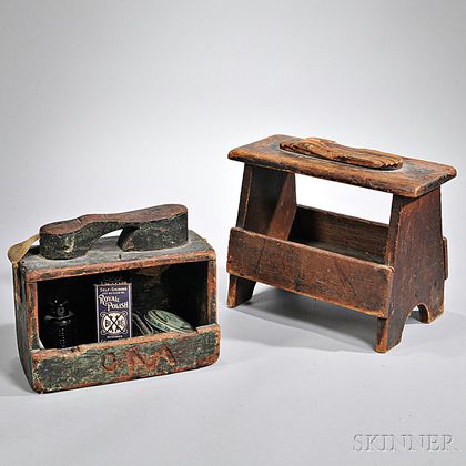 Two Shoeshine Boxes
