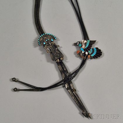 Two Southwest Bolo Ties
