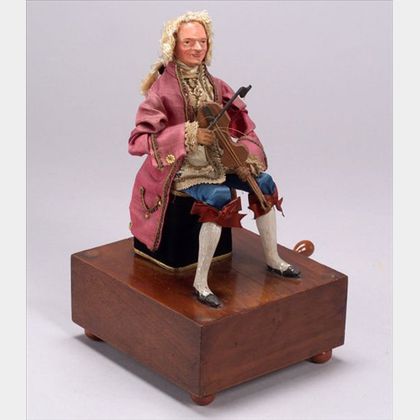 Early Manivelle Automaton of a Violin-Player by Theroude