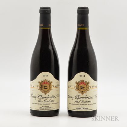 H Lignier Gevrey Chambertin Aux Combottes 2011, 2 bottles 