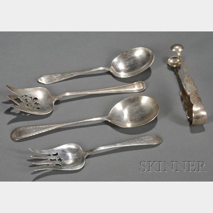 Group of Silver Flatware Items