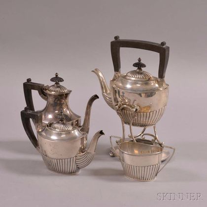 Gorham Sterling Silver Four-piece Tea Set