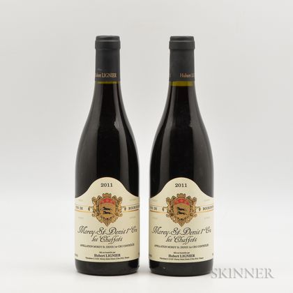 H Lignier Morey St. Denis Les Chaffots 2011, 2 bottles 