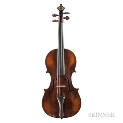 American Violin, Jerome Bonaparte Squier, Boston, 1896