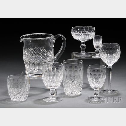 Waterford Crystal Colleen Old Fashioned and Highball Glasses