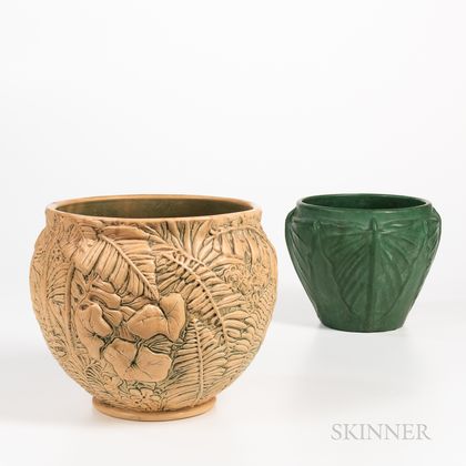 Two Weller Pottery Jardinieres