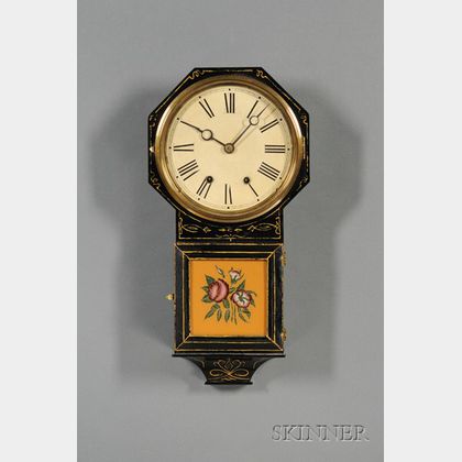 Iron-Front Wall Clock by the Terry Clock Company