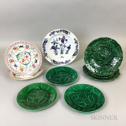 Eight English Ceramic Plates